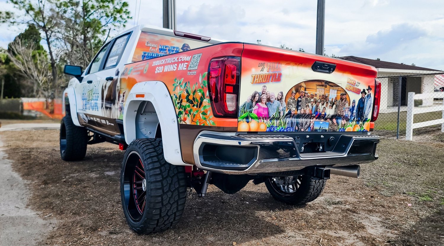 Winner's choice: custom 2026 GMC Hummer EV Pickup 2X (appraised FMV $105,000) or 2026 GMC Sierra 1500 Elevation Savage by Sherrod Edition (appraised FMV $80,000)
