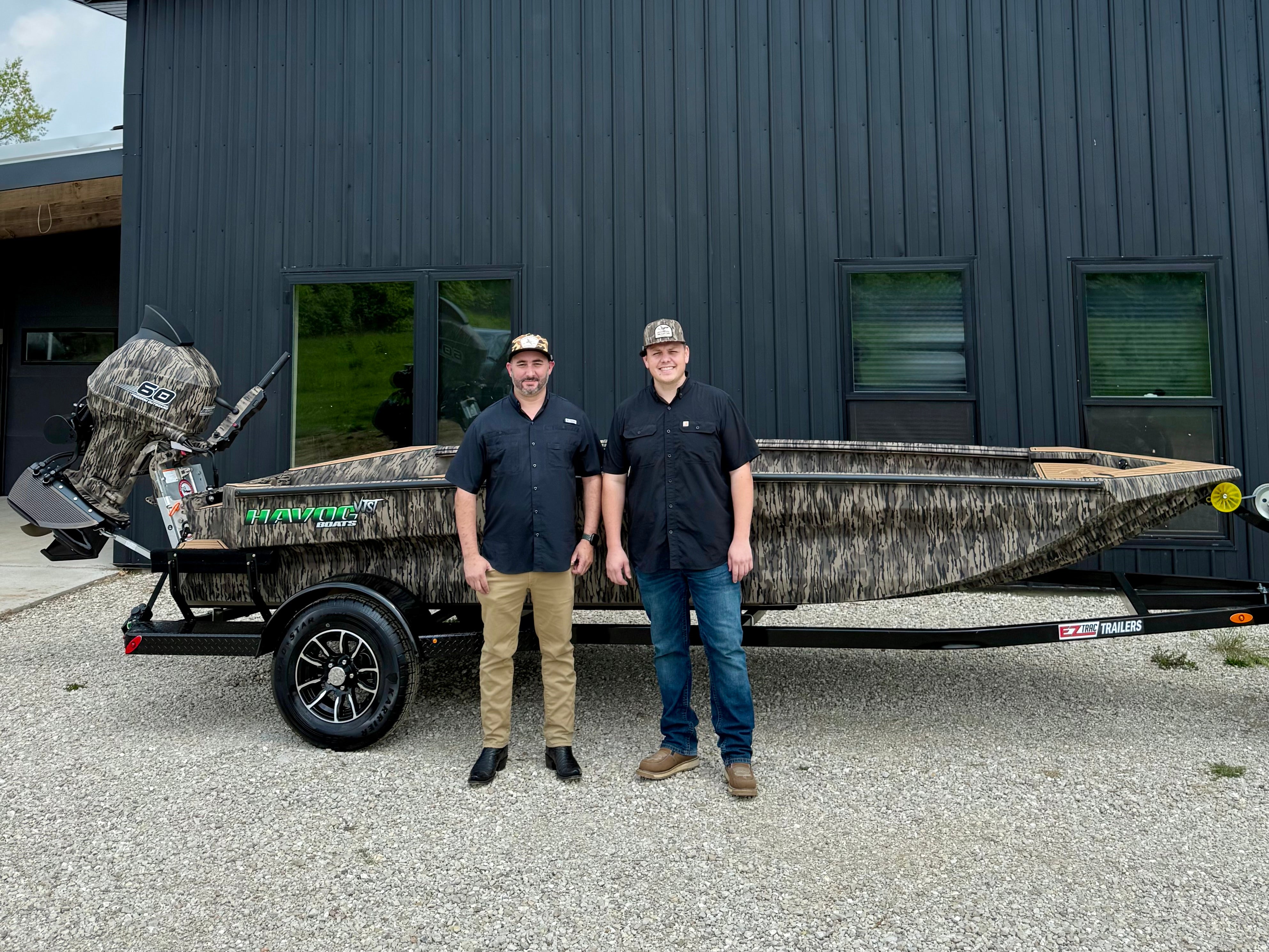 Havoc 1756 MSTC aluminium boat with accessories ($17,500), Gatortail 40 GTZ motor ($12,000), EZTrac trailer ($3,500) and $3,000 cash